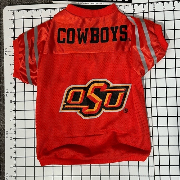 NWT OSU Cowboys Pet Jersey Size L - Picture 3 of 3
